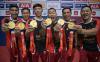 Tim Bulu Tangkis Beregu Putra Indonesia Sumbang Medali Emas Pertama ASEAN Para Games - Bagian 1