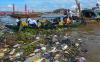 Bersih-Bersih Sungai Musi Angkut 3 Ton Sampah - Bagian 1
