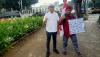 Yusuf Lakaseng Temui Pejalan Kaki dari Donggala ke Jakarta: Bupati Donggala Agak Unik