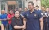 Puan Maharani Bertemu AHY di GBK, Kompak Pakai Baju Hitam