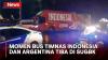 Disambut Antusias Suporter, Bus Timnas Indonesia dan Argentina Tiba di SUGBK Berbarengan