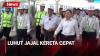 Tinjau Stasiun Tegalluar, Menkomarves Jajal Kereta Cepat Jakarta-Bandung