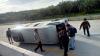 Kecelakaan di Tol Pekanbaru-Bangkinang, Minibus Rombongan Dosen UP Terbalik, 8 Terluka