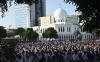 Ribuan Umat Muslim Sholat Idul Adha 1444 H di Masjid Agung Al Azhar  - Bagian 1