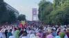 Jemaah Sholat Idul Adha Masjid Agung Palembang Membeludak hingga Jembatan Ampera