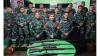 Simpatisan KKB Serahkan 4 Senpi dan Amunisi ke Satgas Yonif 132 BS di Perbatasan RI-PNG