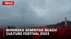 Ratusan Layang-Layang Diterbangkan di Bhinneka Seminyak Beach Culture Festival 2023