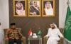 Menag Temui Menteri Arab Saudi Sampaikan Catatan Upaya Perbaikan Pelayanan Haji
