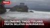 Gelombang Tinggi Terjang Pantai Selatan Gunungkidul, Satu Kapal Nelayan Karam