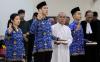 Tampang Jonatan Christie dan Anthony Ginting Berseragam PNS Bikin Pangling - Bagian 1
