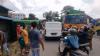 Kecelakaaan Hari Ini di Medan, Truk Tabrak Bus Trans Metro Deli hingga Terbalik