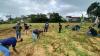 Pembangunan Belum Selesai, Warga Protes Tanami Lapangan di Sukabumi dengan Jagung