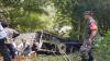 Kecelakaan di Cianjur, Truk Fuso Diduga Rem Blong Terjun ke Jurang 5 Meter, Sopir Luka