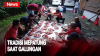 Warga Hindu di Gianyar Bali Gelar Tradisi Mepatung Jelang Hari Raya Galungan 