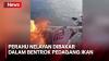 Perahu Nelayan Dibakar saat Bentrok Pedagang Ikan di Pasar Lakessi Parepare
