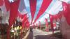 Sambut HUT ke-78 RI, Warga Cibahong Tasikmalaya Buat Lorong Merah Putih 250 Meter