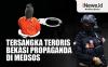 Infografis Tersangka Teroris Bekasi Propaganda di Medsos
