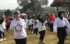 Dekatkan Diri ke Warga, Bacaleg DPR Partai Perindo Nuning Kertopati Gelar Senam di Wonosobo