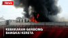 Kebakaran Hebat 9 Gerbong Bangkai Kereta, PT KAI DOAP 2 Bandung Minta Maaf