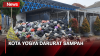 Diduga Dibuang Warga dari Luar Kota, Gunungan Sampah Kembali Muncul di Yogya