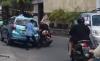 Viral Bule di Bali Belum Lancar Berkendara tapi Sewa Motor, Langsung Nabrak Taksi!