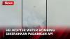 Api Masih Berkobar, Helikopter Water Bombing Dikerahkan ke Kawasan Savana Gunung Bromo