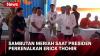 Sambutan Meriah Warga saat Presiden Jokowi Perkenalkan Erick Thohir ke Warga