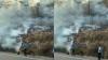 Alang-alang di Sisi Jalan Tol Cipularang Km 112 Jalur A Terbakar, Asap Ganggu Pandangan