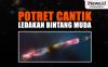 Infografis Potret Cantik Ledakan Bintang Muda yang Diabadikan Teleskop Webb
