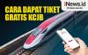 Infografis Cara Dapat Tiket Gratis KCJB