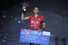 Ekspresi Jonatan Christie Juara Hong Kong Open 2023, Kenta Nishimoto Kedua - Bagian 1