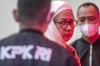 Tampang Mantan Dirut Pertamina Karen Agustiawan Pakai Rompi Tahanan KPK