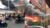 Gudang Rongsok di Belakang SPBU Cangkorah Cimahi Terbakar, Api Merambat ke Bukit