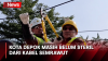 Wali Kota Depok Mohammad Idris Turun ke Jalan Potong Kabel Semrawut
