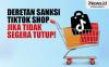 Infografis Deretan Sanksi TikTok Shop jika Tidak Segera Tutup!