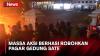 Detik-Detik Massa Aksi Robohkan Pagar Gedung Sate Ingin Bertemu Pj Gubernur Jabar