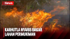 Karhutla di Kabupaten Banjar Kalsel Nyaris Kepung Permukiman Warga 