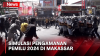Simulasi Pengamanan Pemilu di Makassar Diwarnai Bentrok, Polisi Ledakkan Tas yang Diduga Berisi Bom