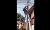 Pekerja di Mojokerto Tewas Tersengat Listrik saat Perbaiki Kabel Wifi, Evakuasi Dramatis