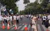 Prabowo-Gibran Daftar ke KPU, Polisi Tutup Jalan Imam Bonjol