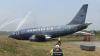 Masalah Sistem Hidrolik Roda Ban Depan, Pesawat Boeing 777 Tergelincir di Bandara Soetta