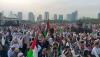 Penampakan Lautan Manusia Aksi Bela Palestina di Monas