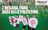 Infografis 7 Negara yang Aksi Bela Palestina