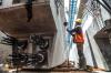 Proses Penyambungan Flyover Sekip Palembang - Bagian 1