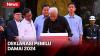 Ganjar-Mahfud Datang ke KPU Deklarasi Pemilu Damai 2024