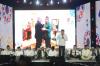 Bendera Palestina Berkibar di Sholawat Kebangsaan 