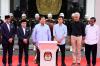 3 Pasangan Capres-Cawapres dan 18 Parpol Peserta Pemilu Deklarasi Kampanye Damai - Bagian 1