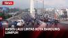 Kecewa Putusan UMK, Ribuan Buruh Long March dan Blokade Jalan Pasteur Bandung