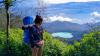 Nikmati Eksotisme Kawah Talaga Bodas dari Puncak Gunung Sagara Garut