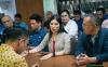 Angela Kunjungi Gereja Bethany Surabaya, Pastikan Kesiapan Gelaran Puncak Natal Nasional 